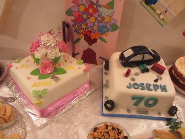 Joe and Anne's cakes
