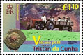 1961 Volcano Series - Part 3, £1.10p stamp