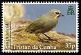 Tristan's Endemic Finches, 35p stamp