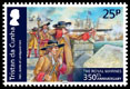 350th Anniversary of the Royal Marines, 25p stamp
