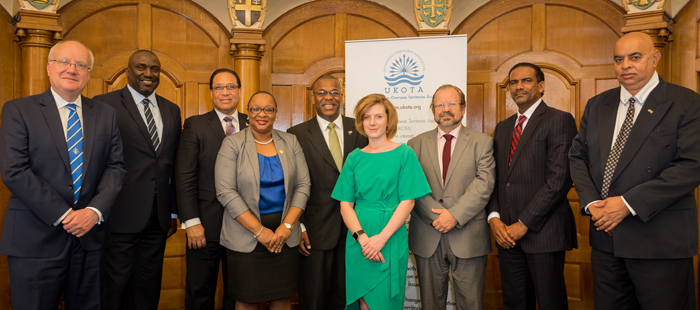 Heads of delegation for the UK Overseas Territories.