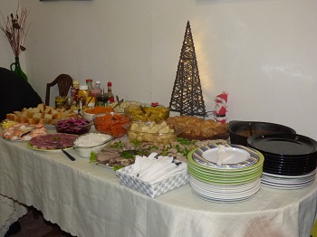 A Tristan Christmas feast