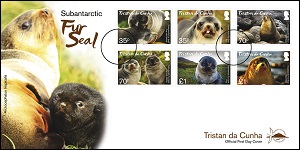 Fur Seals: First day cover