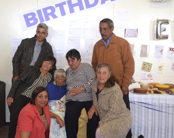 Ellen Rogers with her Children