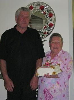 Maureen Green with her husband Terry