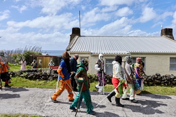 Passing Carl and Julia Hagan's house.