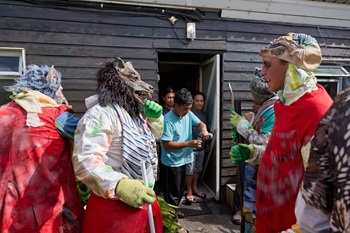 Hospitality from the factory's Indonesian technicians.