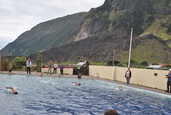 Swimming Gala - House team relay race