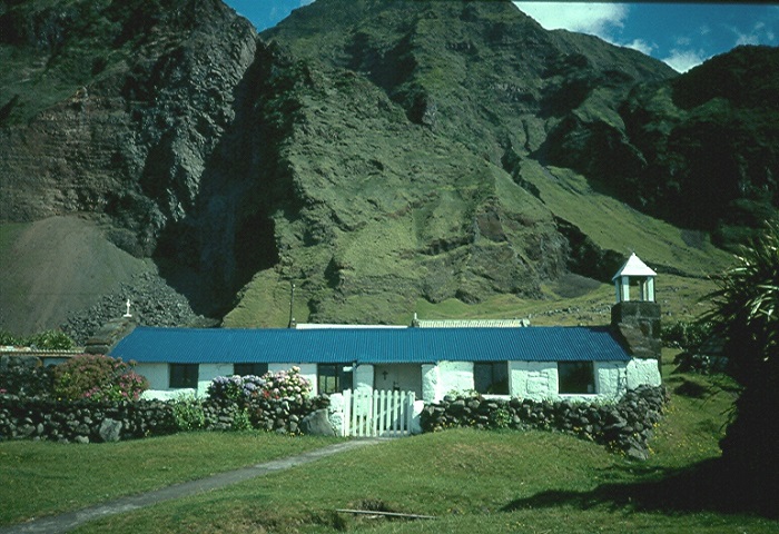 St Mary's Church, Tristan da Cunha, 1982