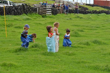 Sack race