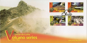 Volcano Part 1: Low Values Set: First day cover