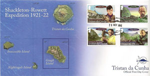 Shackleton-Rowett Expedition 1921-1922: First day cover