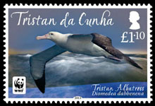 Tristan Albatross, £1.10p stamp