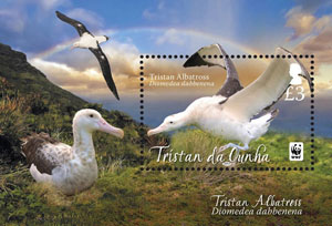 Tristan Albatross, £3 sheetlet