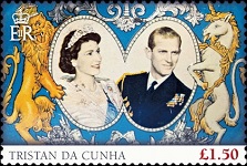 60th Anniversary of the Coronation of Queen Elizabeth II, £1.50 stamp, Queen Elizabeth II