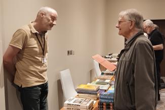 Clive Siddall and Gerald Buck Photo: Alan Ashworth