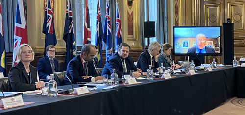 Chief Islander Ian Lavarello tackles development-funding issues