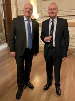 With Julian Morris, who advised the Tristan government on the recent fishery contract process