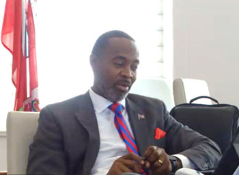 Bermuda's Premier David Burt who is current President of the UK Overseas Territories Association.