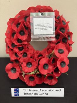 The Asenscion, St Helena and Tristan da Cunha OT wreath