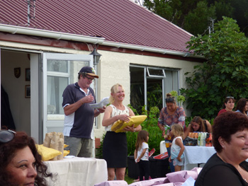 Reception at the Residency.