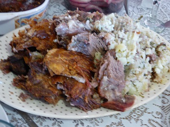 Traditional Stuffed Roast Mutton