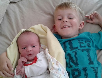 Jessie Squibb and brother Charlie