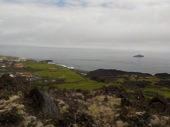 View of HMS Portland