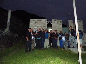 Group photo of winning teams