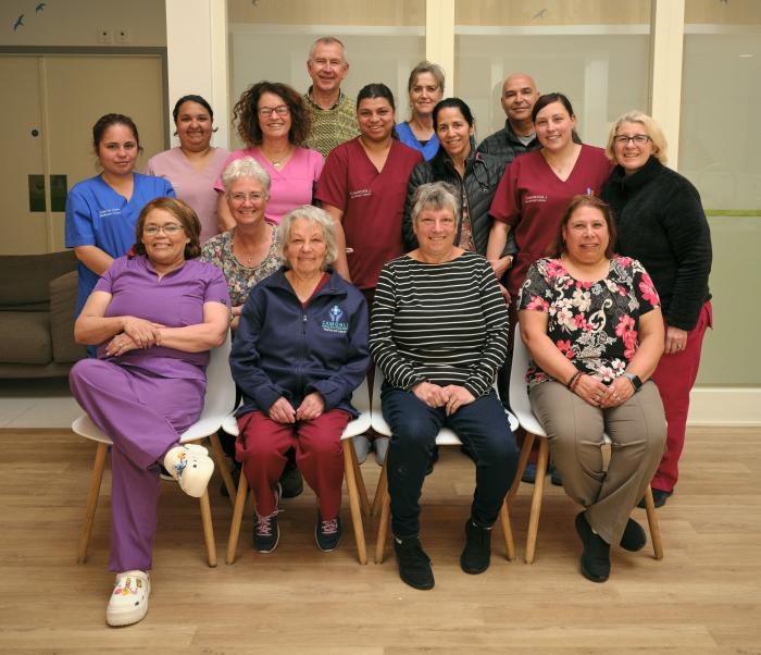 The Camogli Hospital team pictured on the 7th October 2025