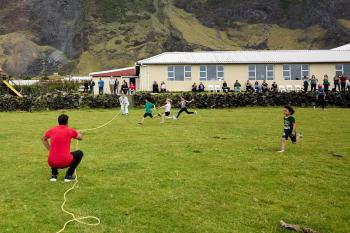 Older Children's running race