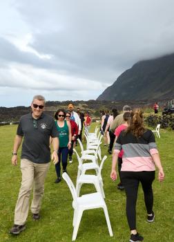 Racing round the 'thrones'