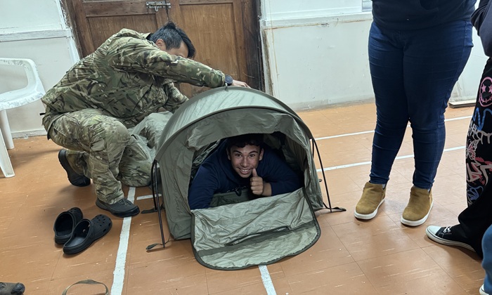 Trying out a bivi Bag Tent Shelter.