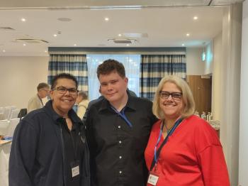 Paula Swain, and Jacob & Tracy Tough Photo: Maggie Millington