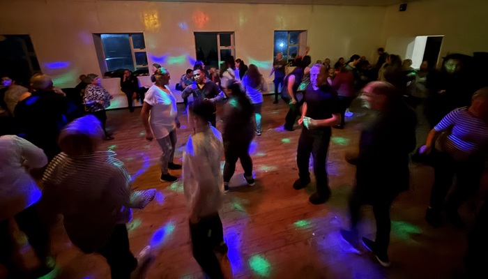 The dancing continued into the wee small hours.