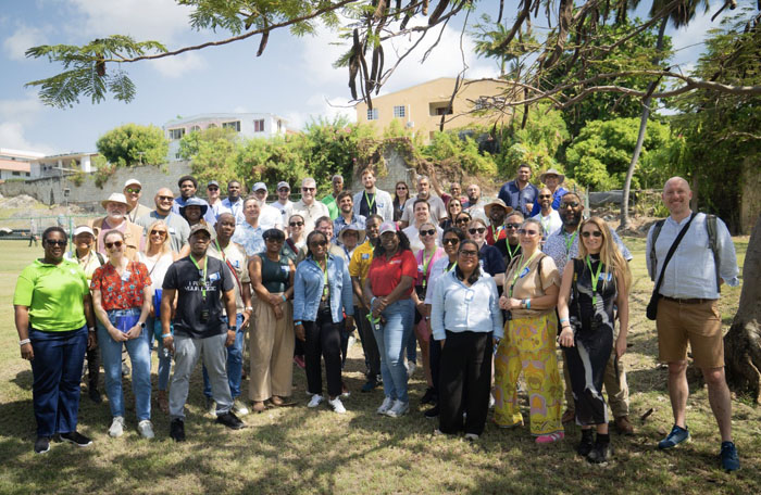 Delegates of the Green Overseas conference gathered in Barbados on 17th February