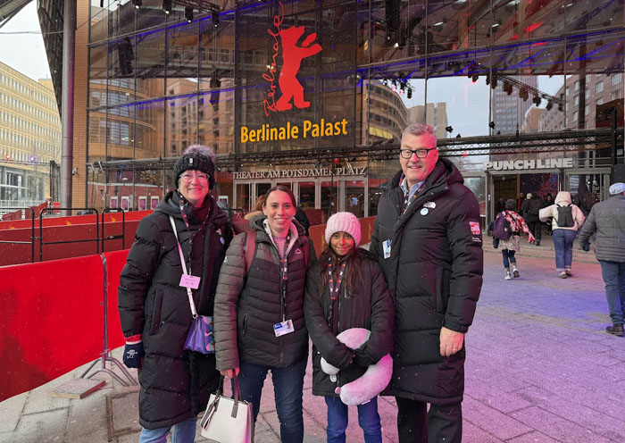 Philip and Louise Kenddall join Glenda and Holly Rogers on 16th February for more media attention.