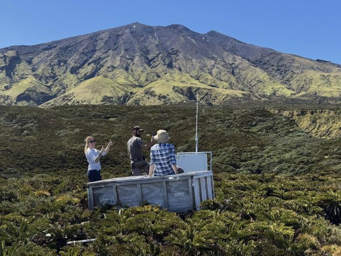 There was this wonderful view up to St Mary's Peak. Photos: Ryan Swain & Calvin Green