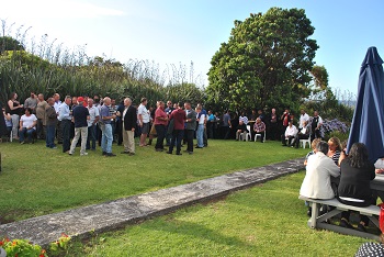 The Adminstrator's reception.