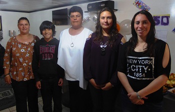 Godchildren: Maria & Nathan Swain, Cynthia, Janine Lavarello & Glenda Swain