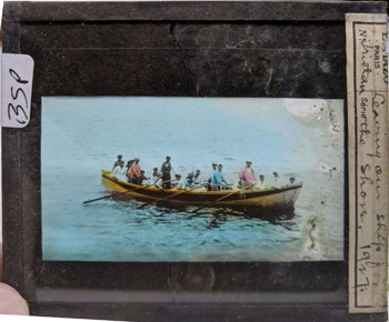 TRISTAN DA CUNHA SHIP TO SHORE 1927