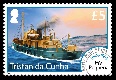 Early Mail Ships Definitives, £5.00 - 1948-1953 MV Pequena