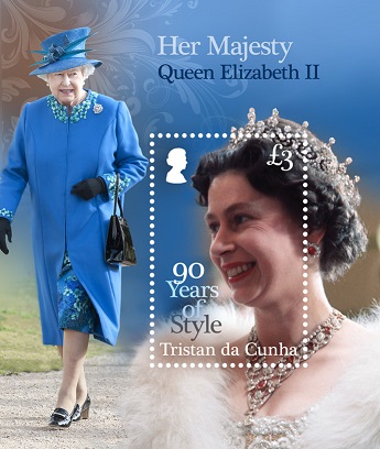 Her Majesty Queen Elizabeth II: 90 Years of Style, £3.00 sheetlet