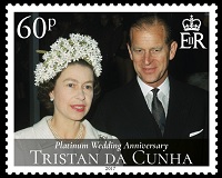 Platinum Wedding Anniversary, 60p