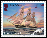 Whaling and Sealing Ships, £1.50p, The Eliza Adams