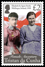 Female Ancestors, £1.80, The Smith Sisters, Mullingar, Ireland, arrived 1908