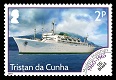 Modern Mail Ships Definitives, 2p - SS Brasil