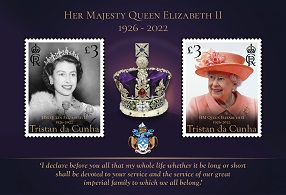 Her Majesty Queen Elizabeth II, 1926-2022, £1.10