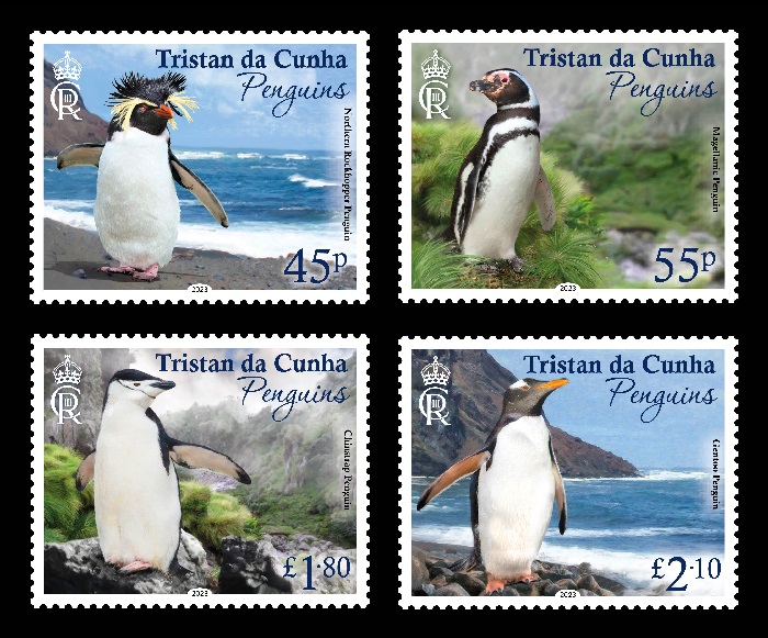 Tristan da Cunha Stamps Penguins