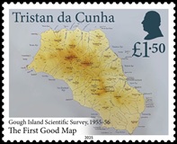 Map of Gough Island